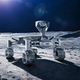 Imagen conceptual del robot Audi Lunar Quattro (PT Scientists)